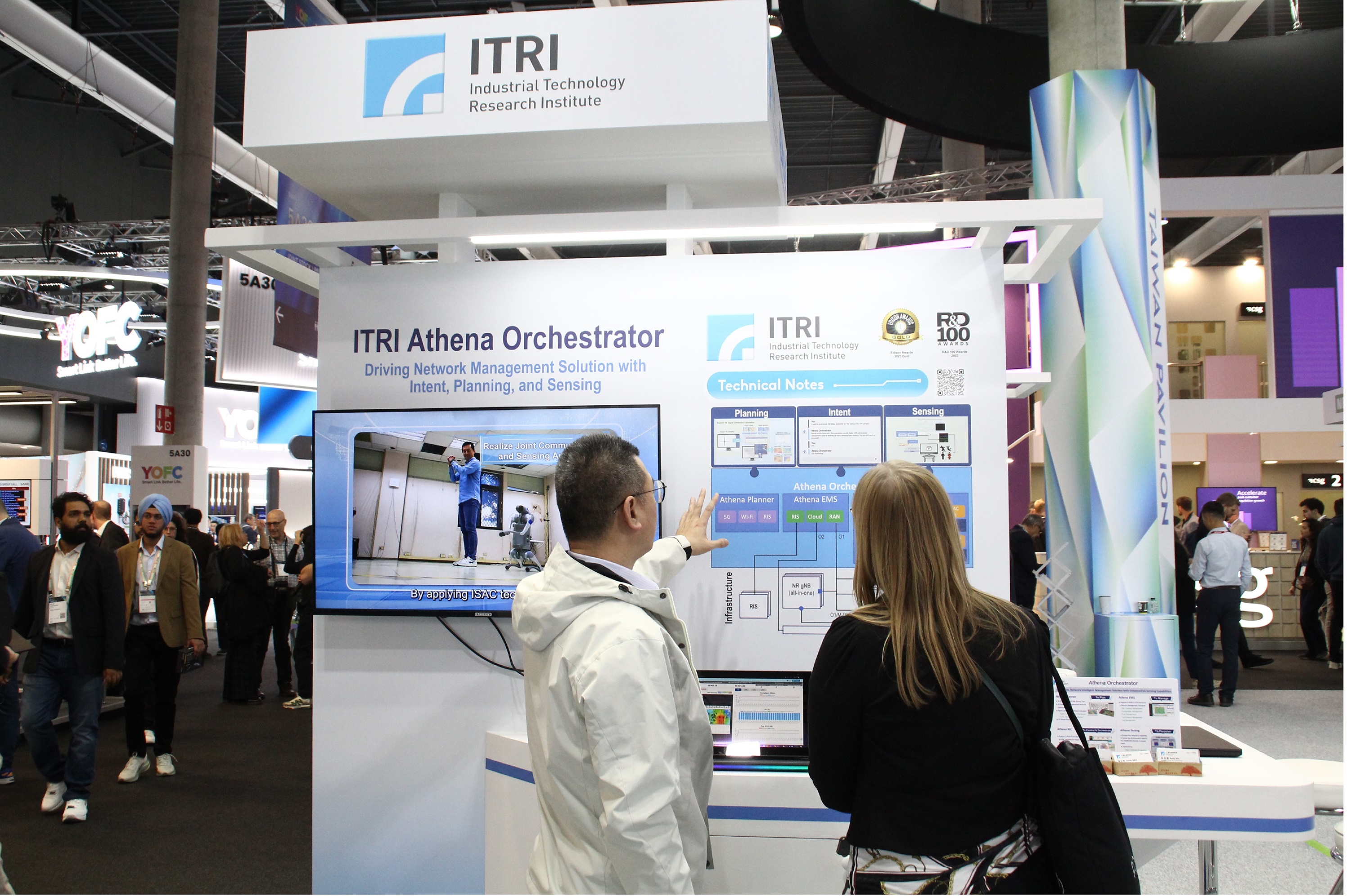 ITRI Showcases Next-Generation Network Management System at MWC Barcelona 2025